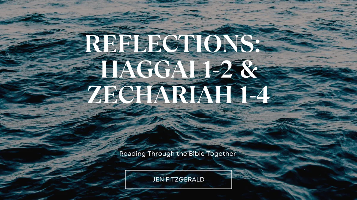 Blog Reflections: Haggai Zechariah Spirit of God Fellowship Church in South Holland, IL Blog Reflections: Haggai Zechariah Spirit of God Fellowship Church in South Holland, IL