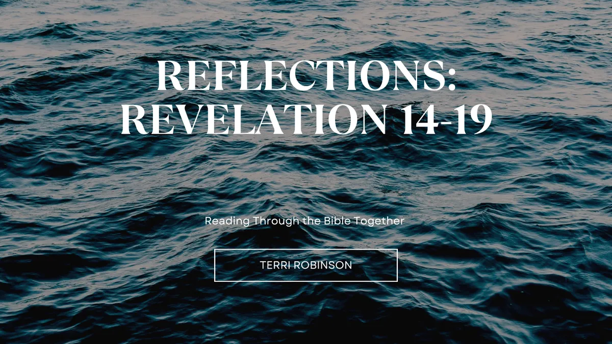 Blog Reflections: Revelation 14-19 Spirit of God Fellowship Church in South Holland, IL