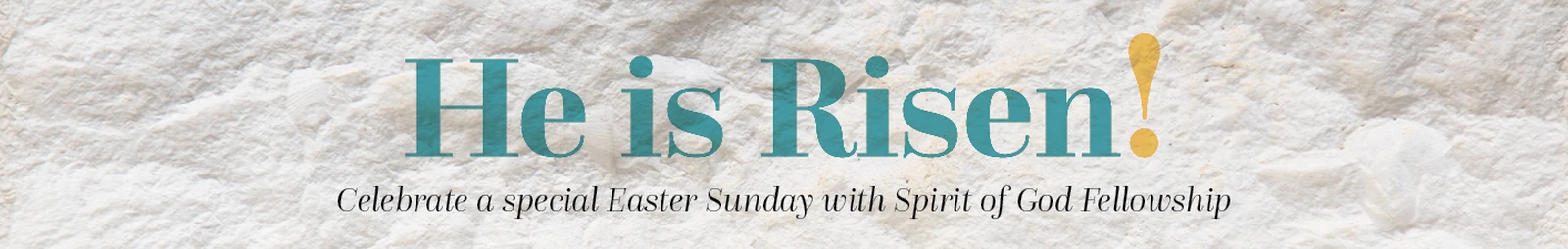 Easter Sunday at Spirit of God Fellowship Church in South Holland, IL