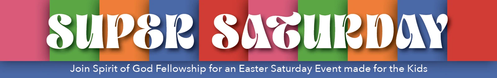 Easter Sunday at Spirit of God Fellowship Church in South Holland, IL